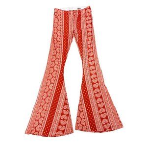 BRAND NEW- Show Me Your Mumu Orange Flare Pants